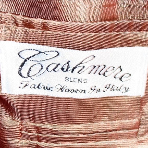 VTG Cashmere Wool Men's blazer CHRISTIAN AUJARD SZ: X-Large (40R in Men) - Picture 7 of 9